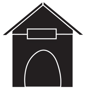 292x300 Black House Cliparts 181001