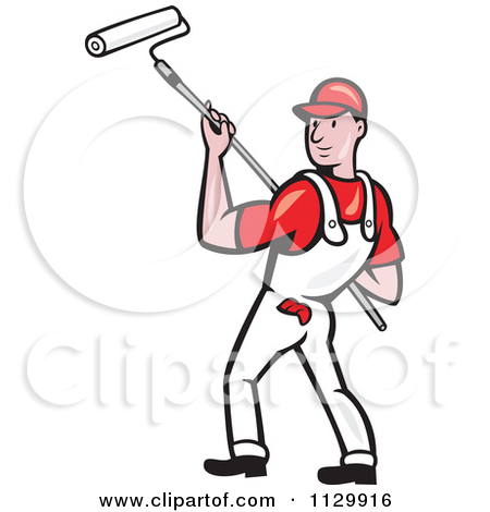 450x470 Animated Painter Clipart