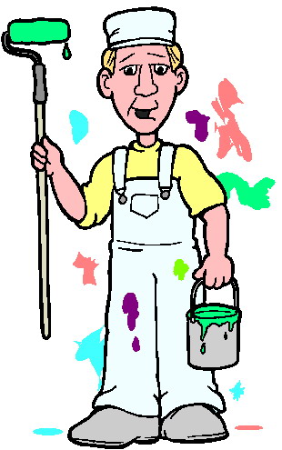 310x495 Painter Clipart