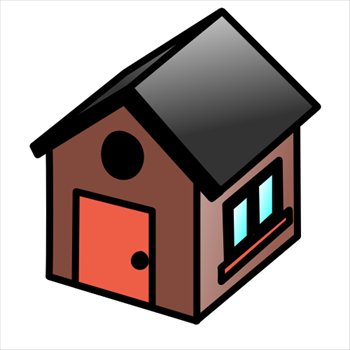 350x350 Free Homes Clipart