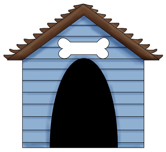 640x585 Doghouse Clipart Clipart Panda