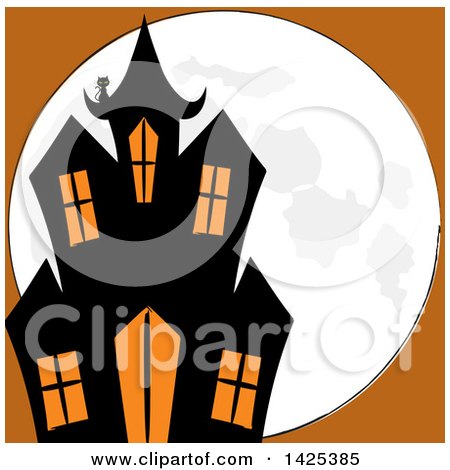 450x470 Top 84 Haunted House Clip Art