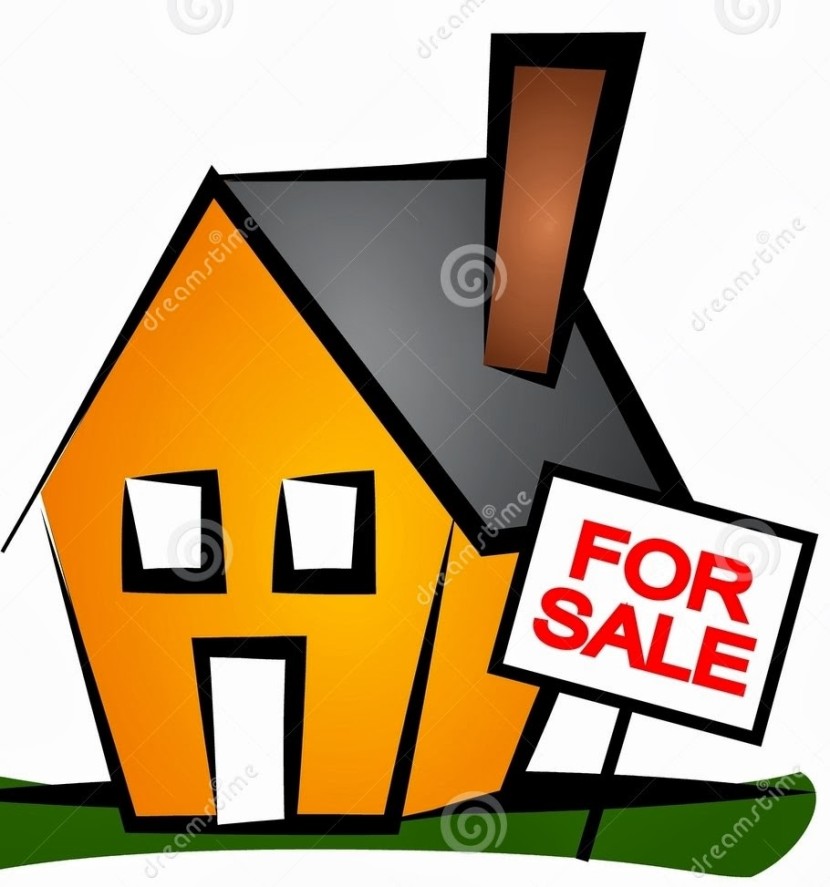 830x887 House For Sale Sign Clipart
