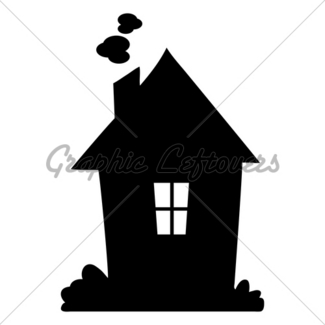 325x325 Houses Silhouettes Gl Stock Images