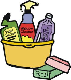 236x264 Cleaning Supplies Clipart