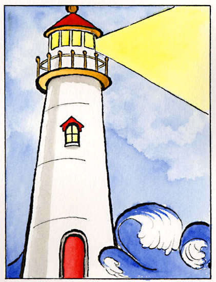 421x550 Light House Clipart