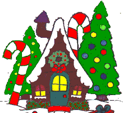 247x227 Christmas Houses Clipart Free
