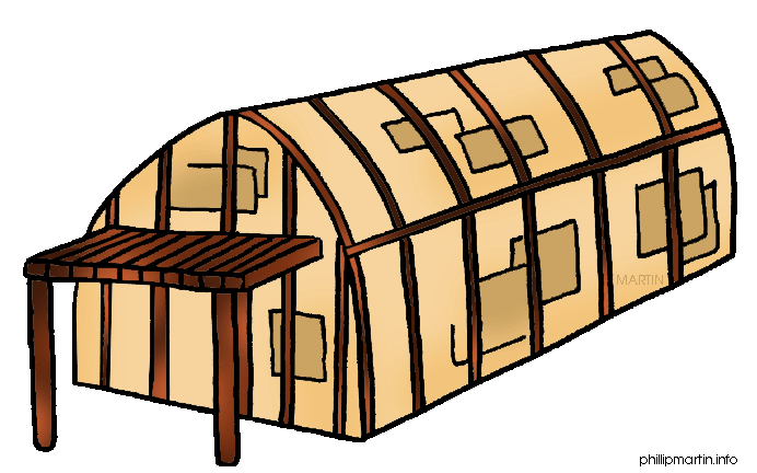 692x432 Native American Houses Clipart