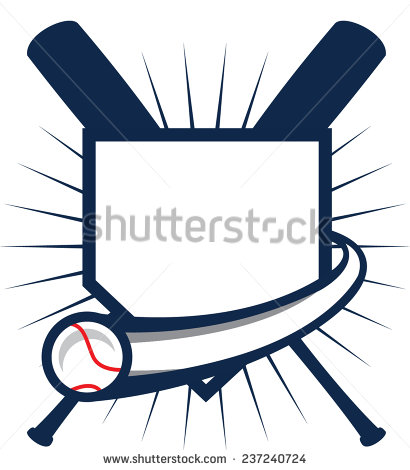 410x470 Logo Clipart Baseball