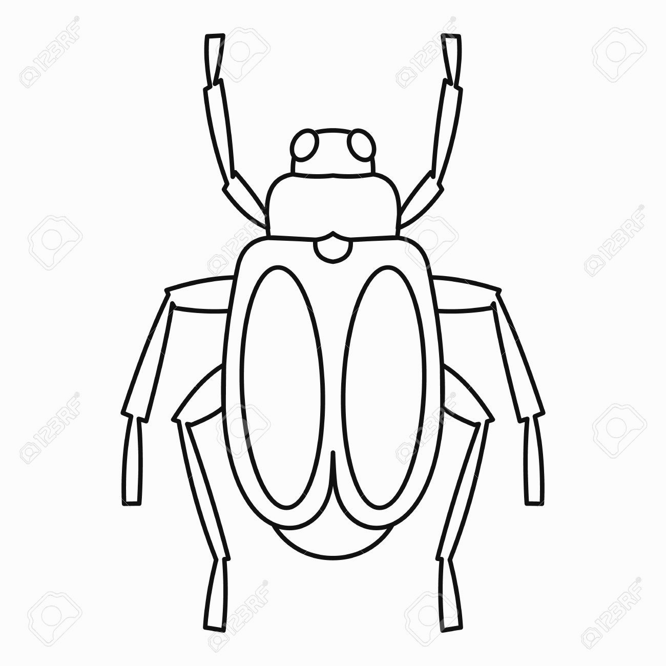 1300x1300 Bug Clipart Outline