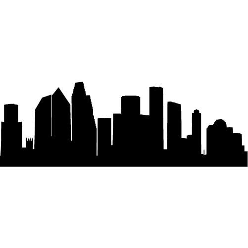 501x501 Cityscape Clipart Houston Skyline