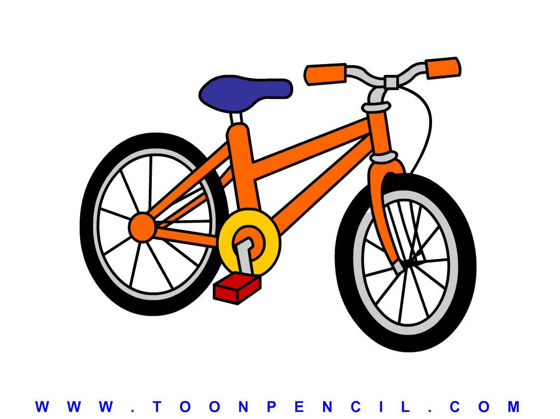 How To Draw A Bike For Kids Free download on ClipArtMag