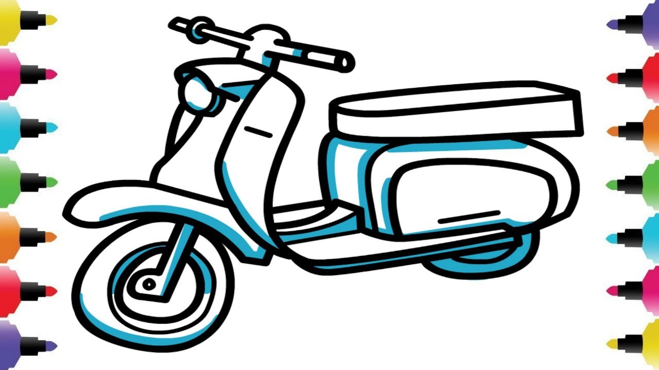 1280x720 How To Draw A Bike