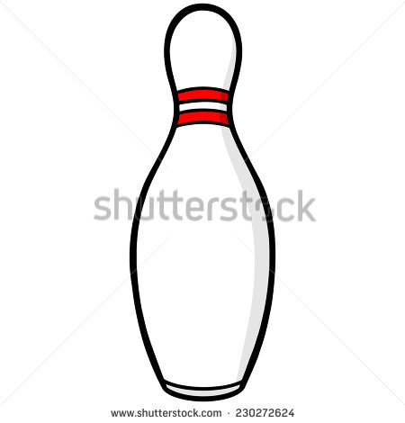 450x470 Single Clipart Bowling Pin