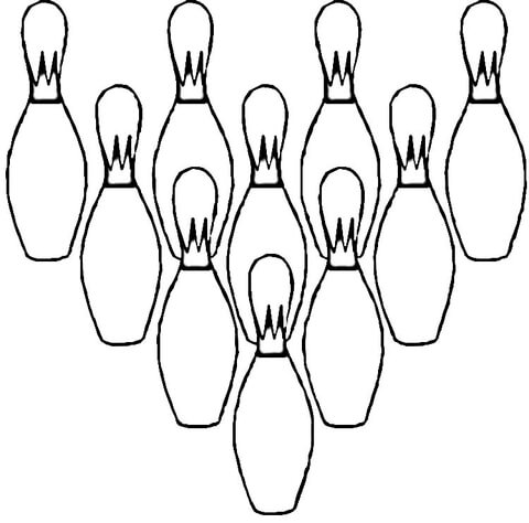 480x474 Ten Pins Coloring Page Free Printable Coloring Pages