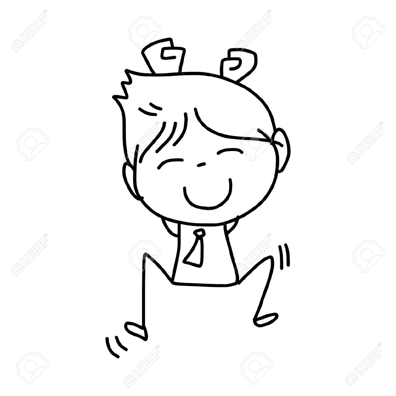 1300x1300 Cartoon Human Drawing How To Draw A Cartoon Person Jumping