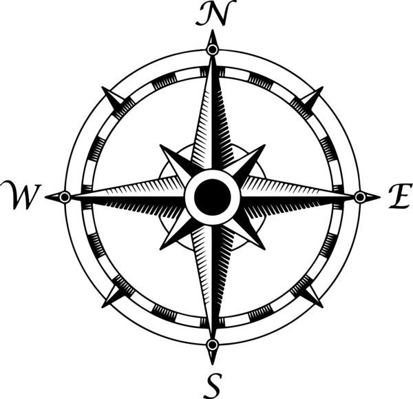 How To Draw A Compass Rose