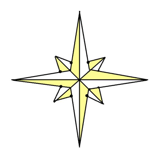 520x520 Drawing A Compass Rose Hubpages