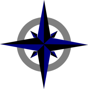 297x299 Simple Compass Clipart