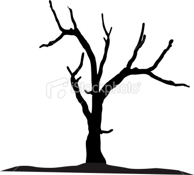 380x342 Dead Tree Clipart
