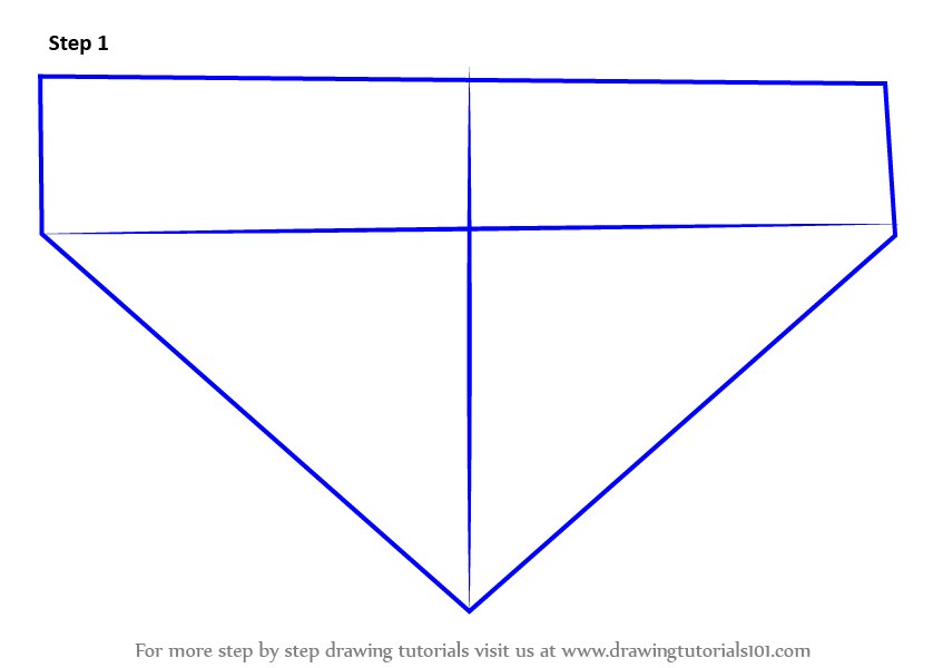 847x600 Learn How To Draw A Diamond (Everyday Objects) Step By Step