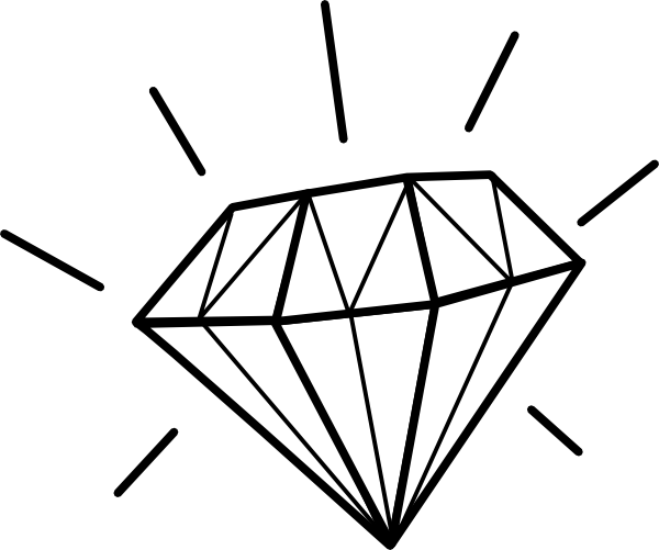 600x501 Diamond Clip Art