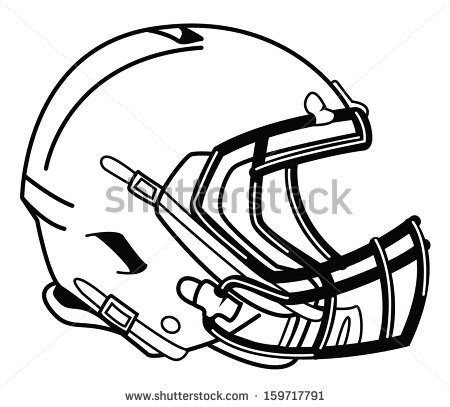 450x407 Football Helmet Front Drawing Clipart Panda