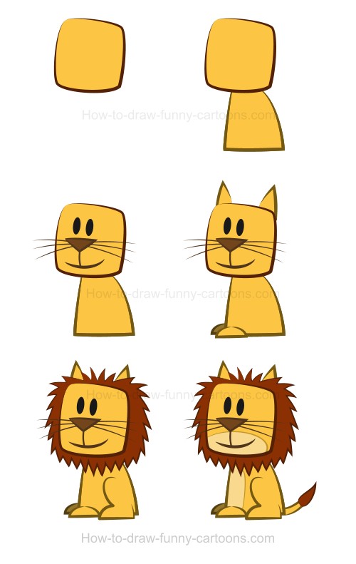 500x791 Drawing A Lion Is Now An Easy Exercise Using This Simple Tutorial