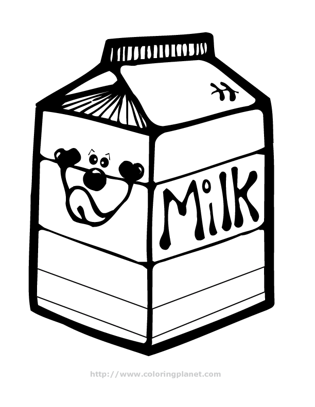 612x792 Clip Art Milk Carton