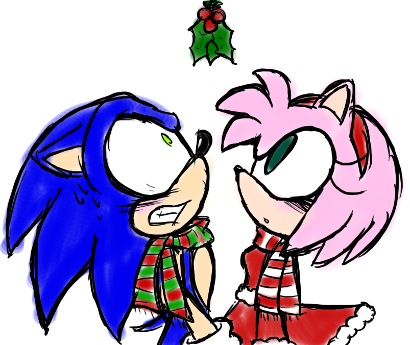 803x676 Mistletoe. By Sonicschilidog