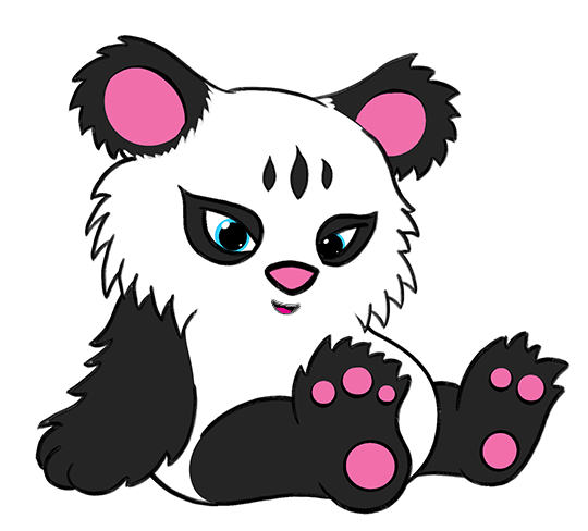 540x488 Tiger Panda Cartoon Drawing Lesson