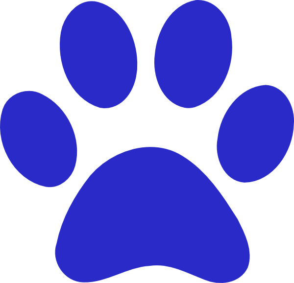 600x578 Tiger Paw Clip Art