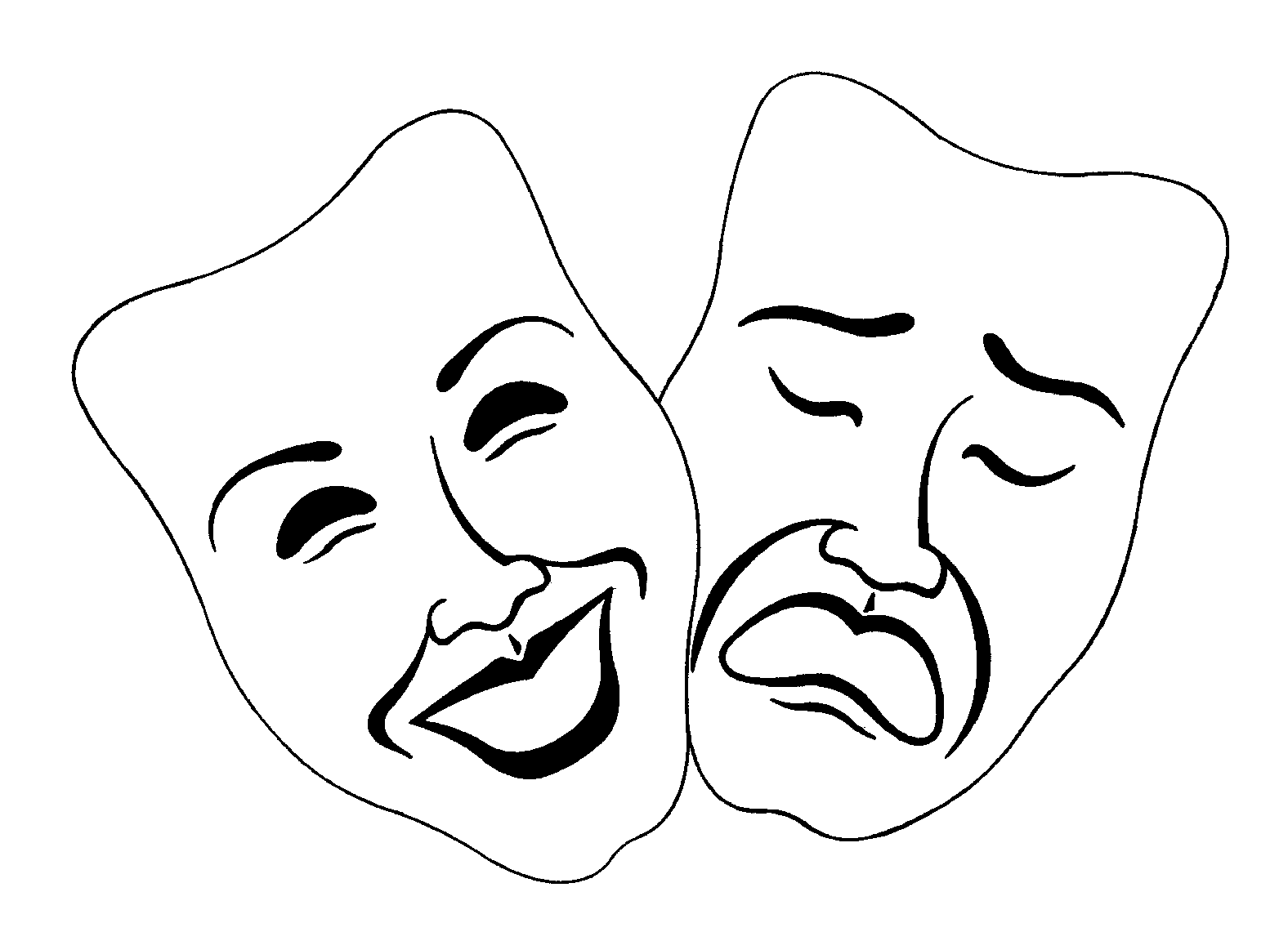 1576x1152 Drama Clipart