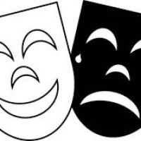 200x200 Tragedy And Comedy Masks