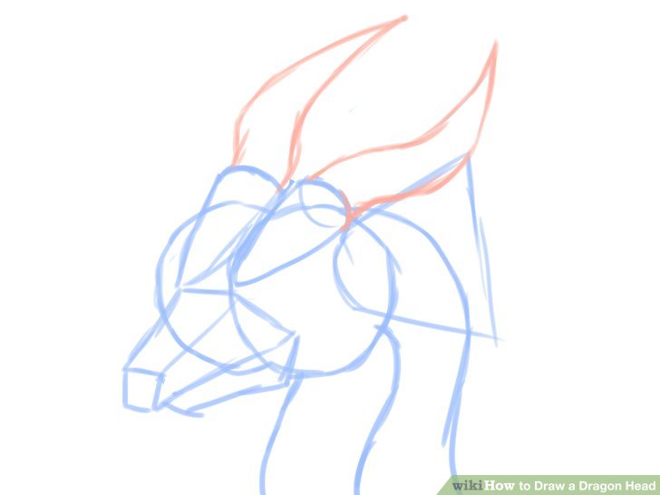 728x546 How To Draw A Dragon Head (With Pictures)
