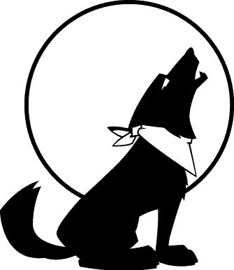 335x386 Coyote Clipart Cartoon Wolf