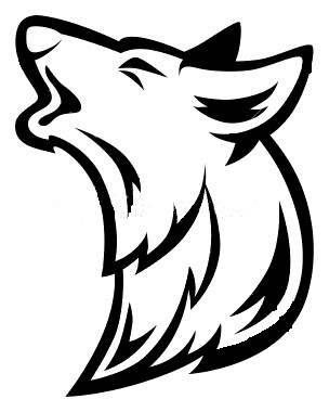 304x380 Wolf Howling Howling Wolf Head Clipart Clipartfest