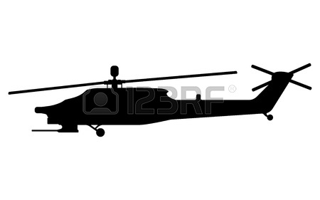 Huey Helicopter Silhouette | Free download on ClipArtMag