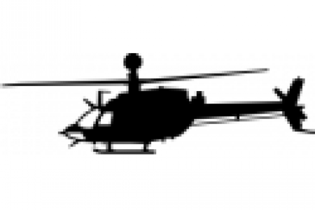 450x300 Bell Helicopter Silhouette Clip Art