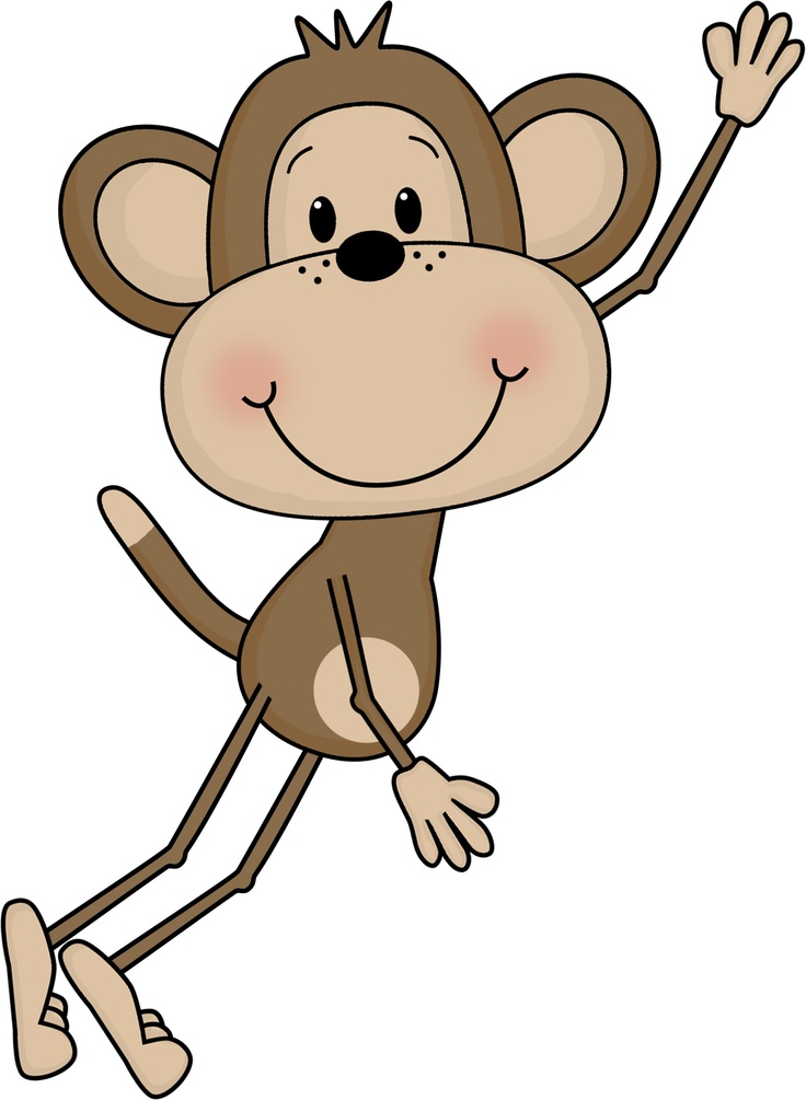 736x1005 Hug Clipart Monkey