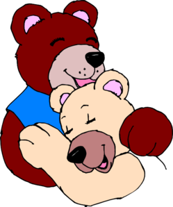 249x298 Bears Hugging Clip Art