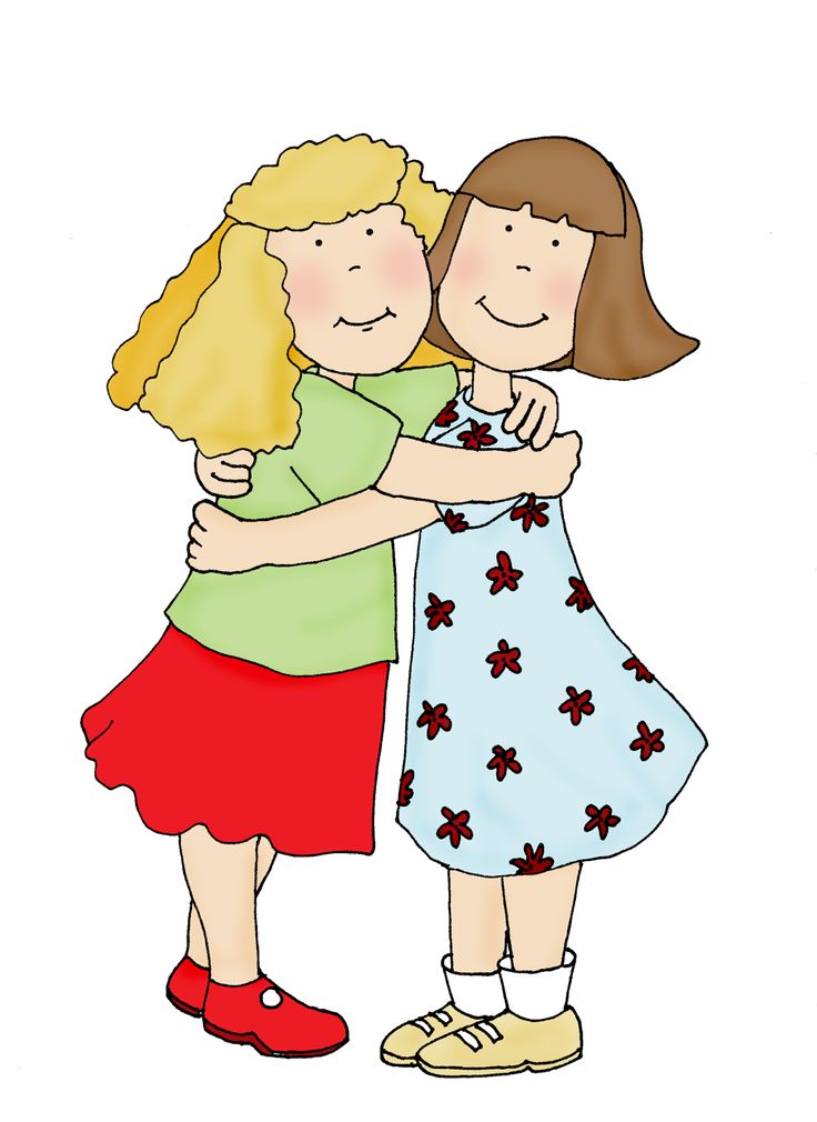 736x1010 Hug Clipart Friendship