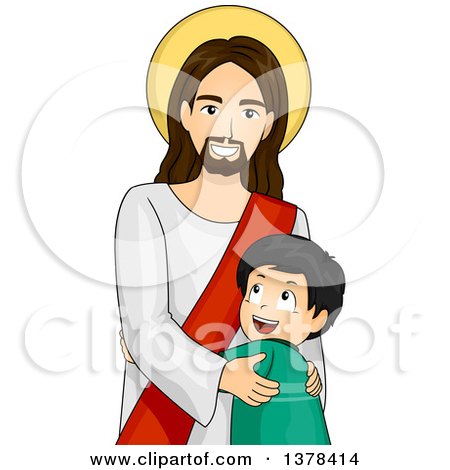 450x470 Hug Clipart Jesus