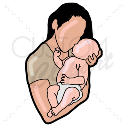 420x420 Mother And Baby Clipart Hug
