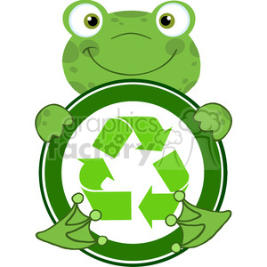 300x300 Royalty Free 5659 Royalty Free Clip Art Happy Frog Hugging Banner