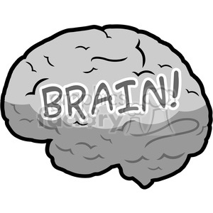 300x300 Royalty Free Human Brain Illustration 390075 Vector Clip Art Image