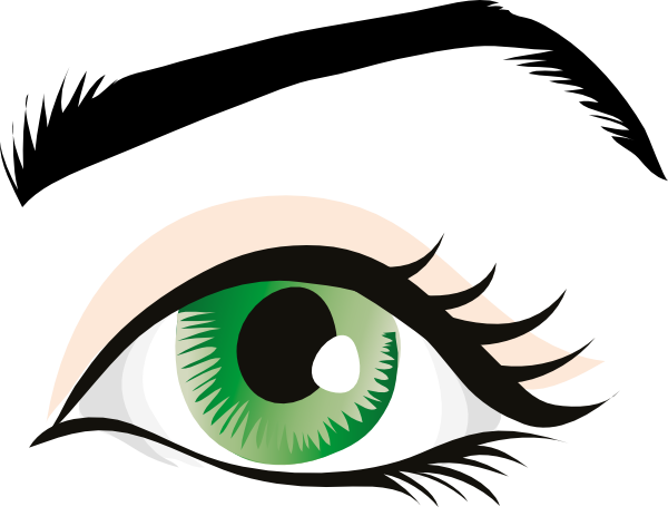 600x472 Eye Clip Art