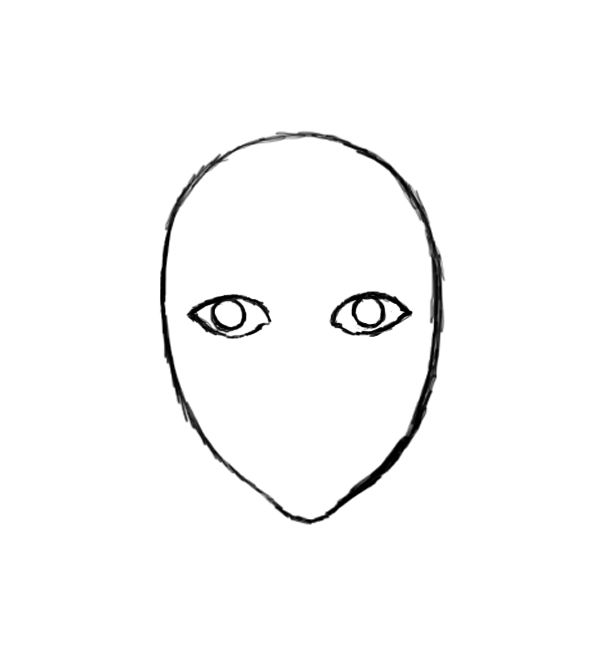 615x665 Human Face Outline Drawing Thewealthbuilding