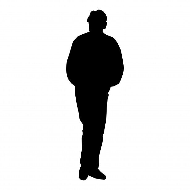615x615 Human Clipart Human Silhouette