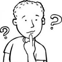 200x200 Human Outline Clipart